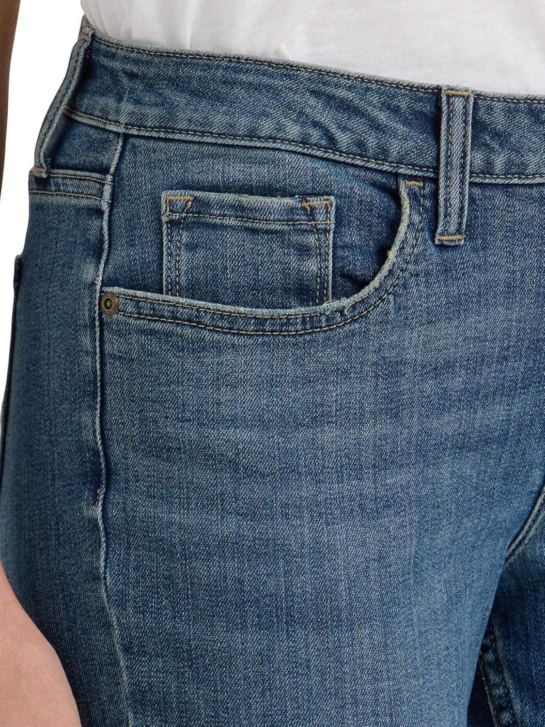 imageLee Womens Legendary Mid Rise Straight Leg JeanIndigo Luster