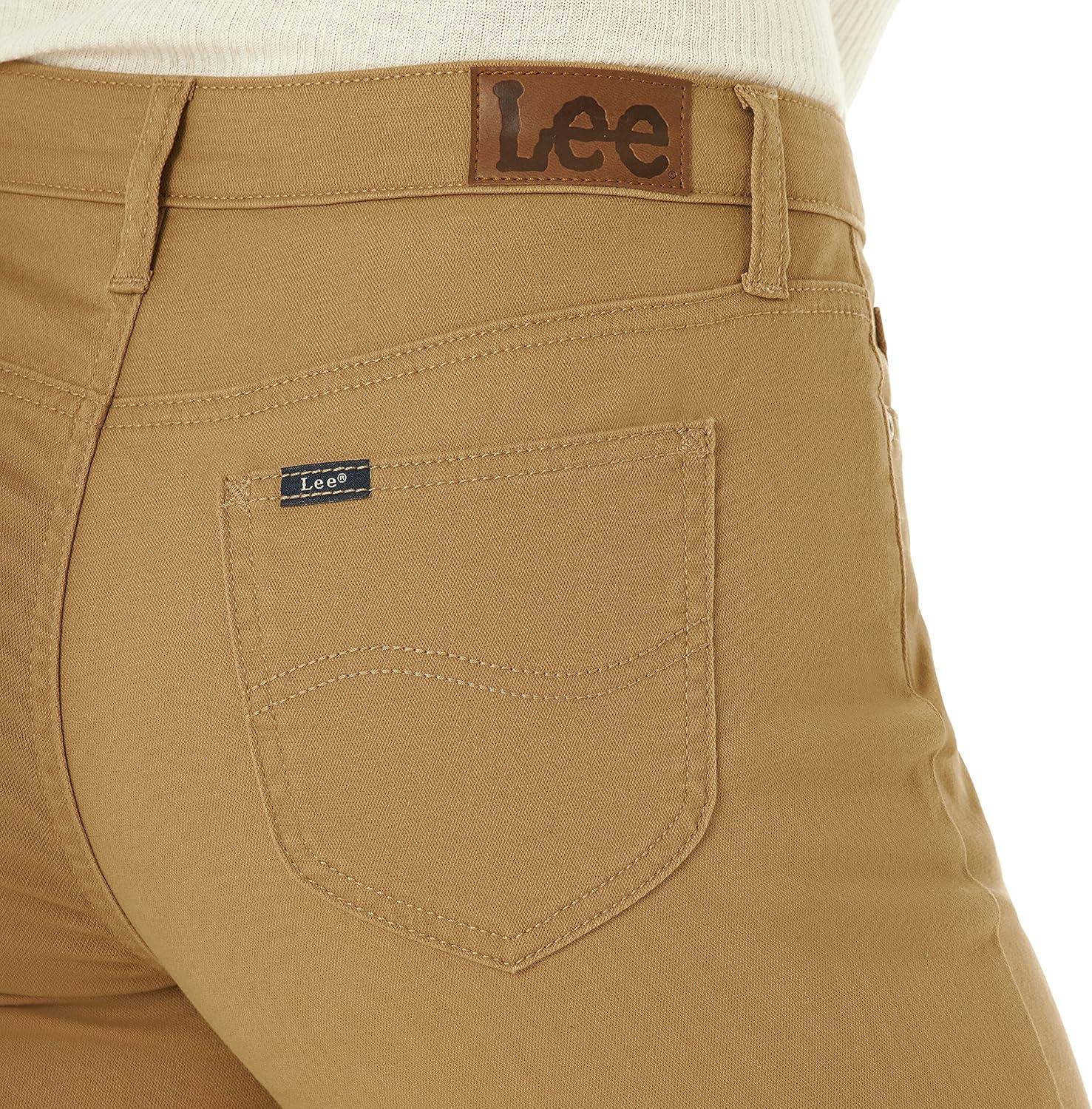 imageLee Womens Legendary Mid Rise Straight Leg JeanTigers Eye