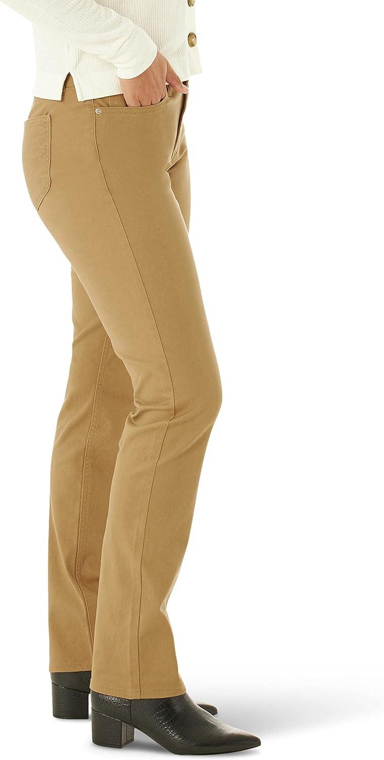 imageLee Womens Legendary Mid Rise Straight Leg JeanTigers Eye