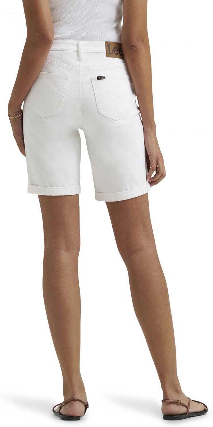 imageLee Womens Legendary Relaxed Bermuda ShortBright White