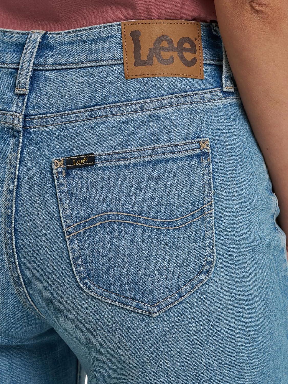 imageLee Womens Legendary Relaxed Straight JeanInspire Blue