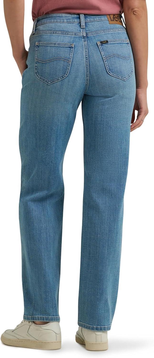 imageLee Womens Legendary Relaxed Straight JeanInspire Blue