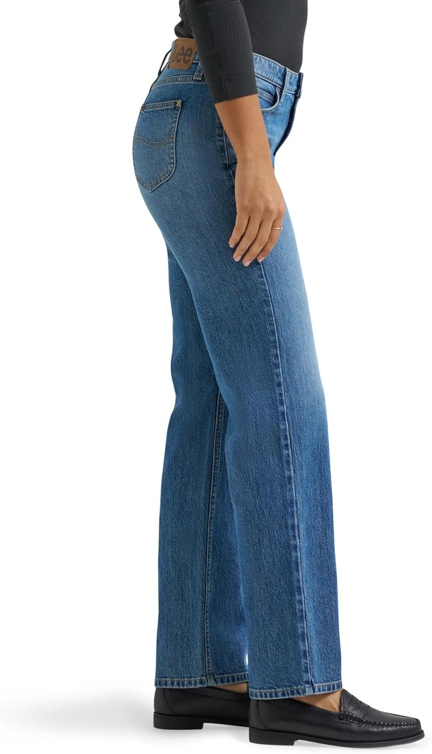 imageLee Womens Legendary Relaxed Straight JeanManifested