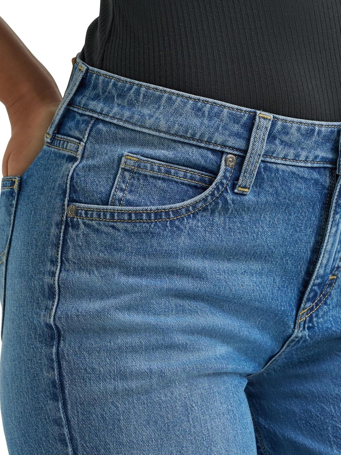 imageLee Womens Legendary Relaxed Straight JeanManifested