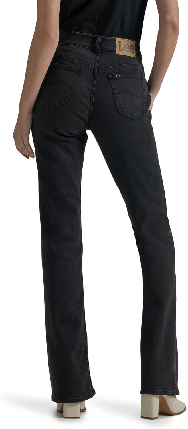 imageLee Womens Petite Ultra Lux Comfort with Flex Motion Bootcut JeanMidnight Bloom