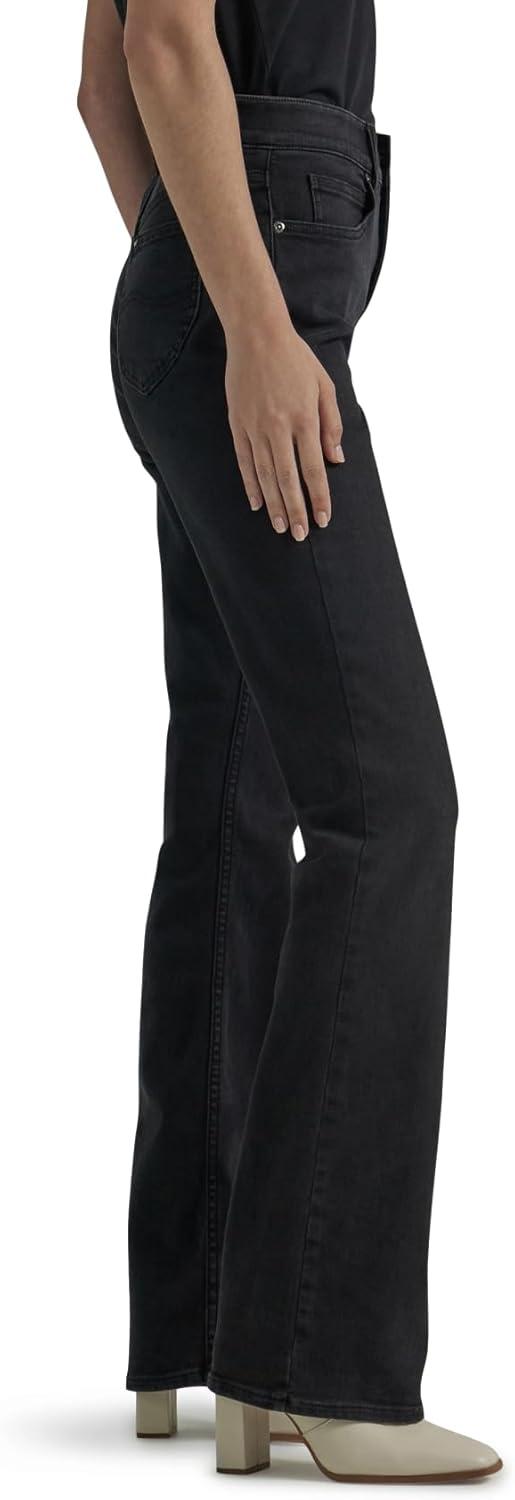 imageLee Womens Petite Ultra Lux Comfort with Flex Motion Bootcut JeanMidnight Bloom