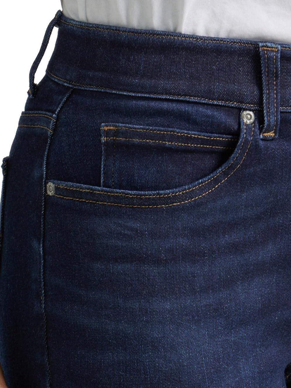 imageLee Womens Petite Ultra Lux Comfort with Flex Motion Straight Leg JeanMain Thrill