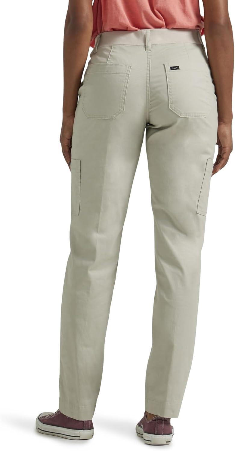 imageLee Womens Petite Ultra Lux Comfort with Flextogo Utility PantSalina Stone