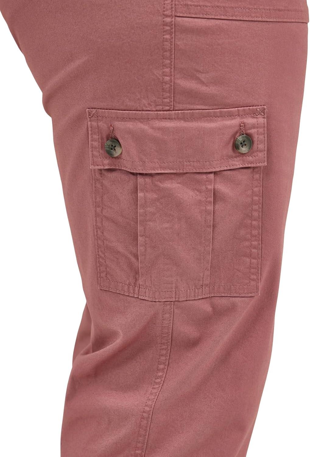 imageLee Womens Plus Size Flextogo MidRise Relaxed Fit Cargo Capri PantHenna
