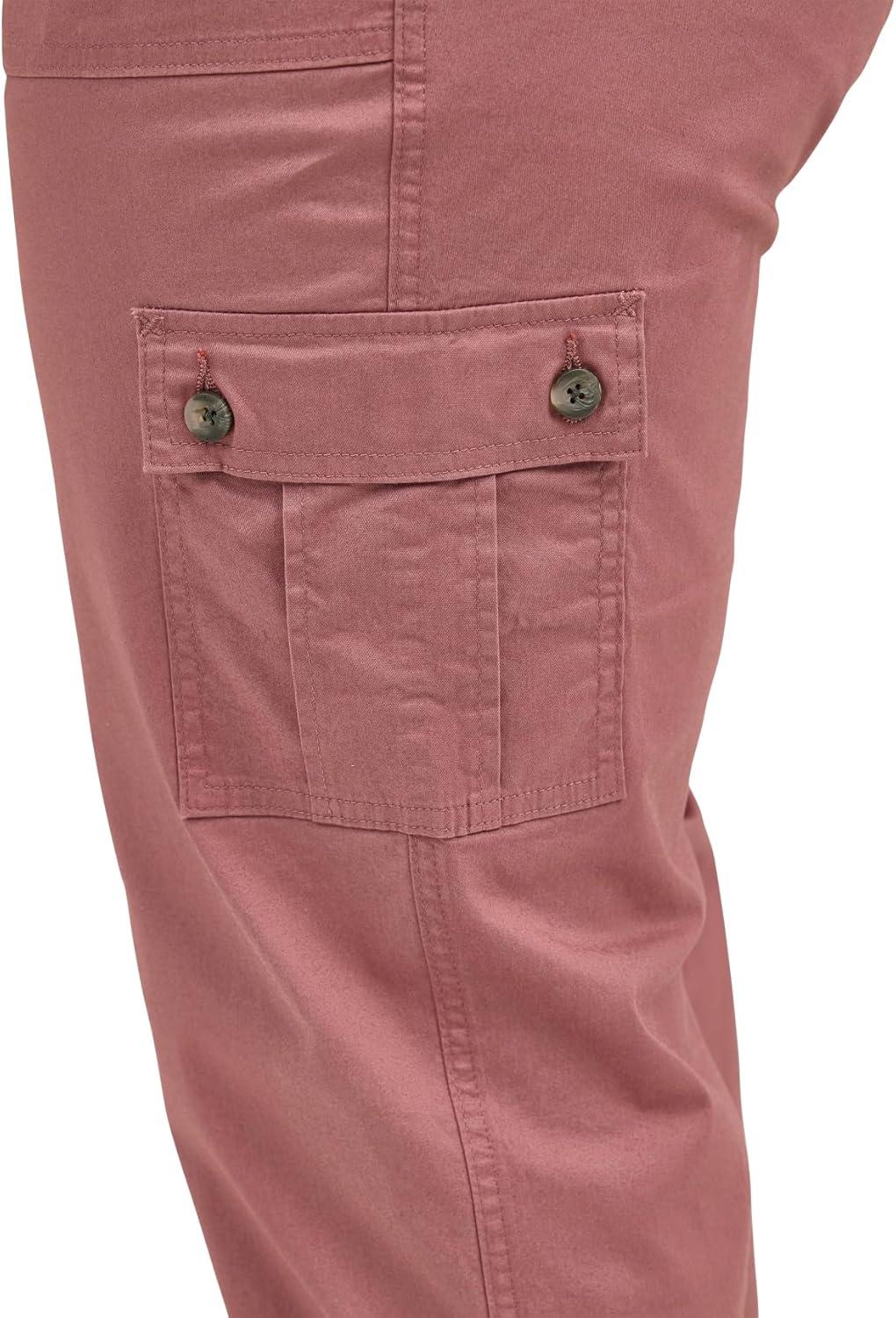 imageLee Womens Plus Size Flextogo MidRise Relaxed Fit Cargo Capri PantHenna