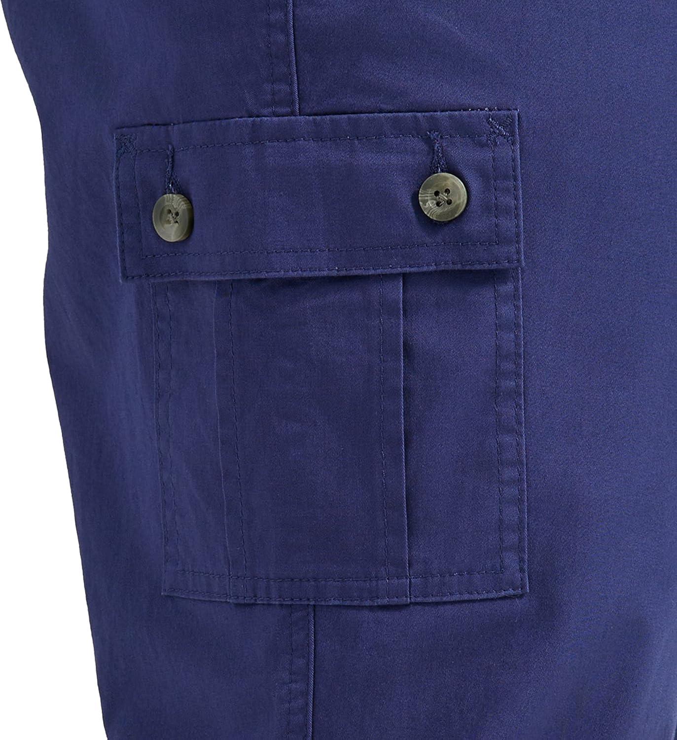 imageLee Womens Plus Size Flextogo MidRise Relaxed Fit Cargo Capri PantMedieval Blue