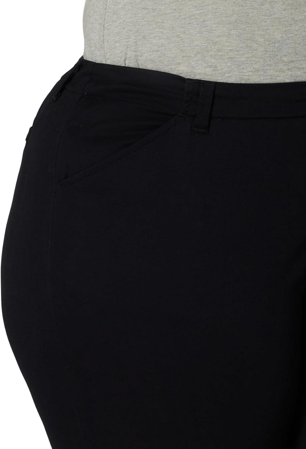 imageLee Womens Plus Size Legendary 9 Chino Bermuda ShortBlack