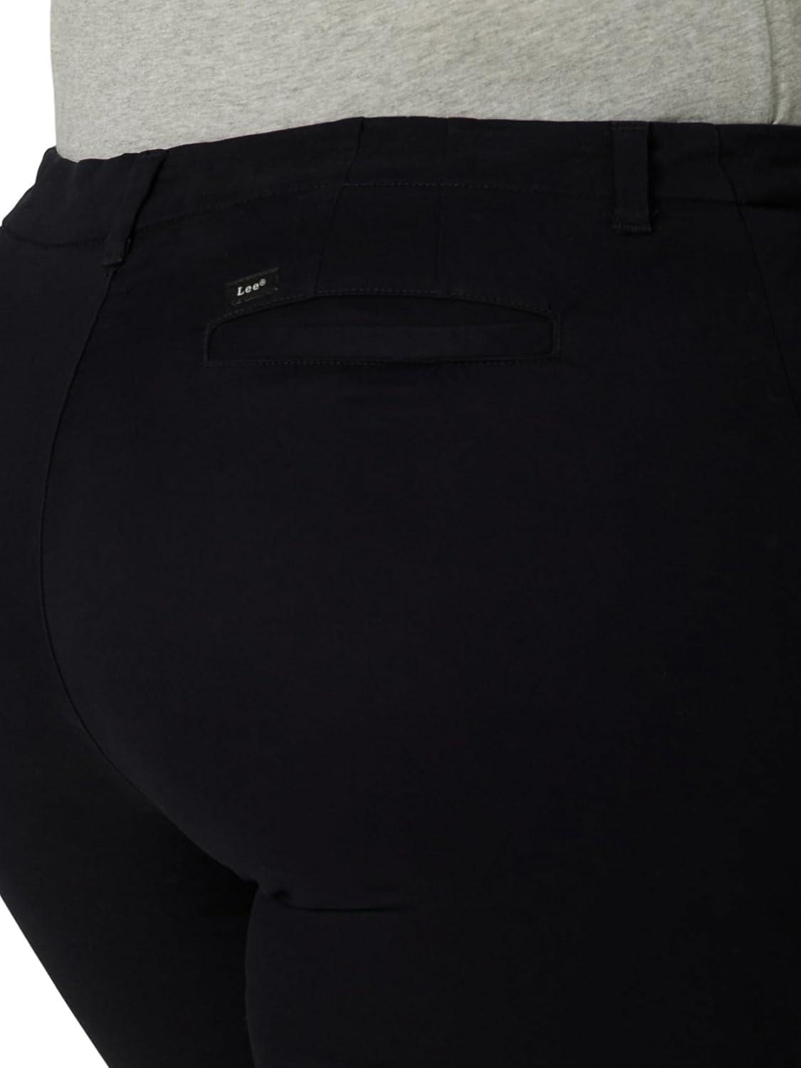 imageLee Womens Plus Size Legendary 9 Chino Bermuda ShortBlack