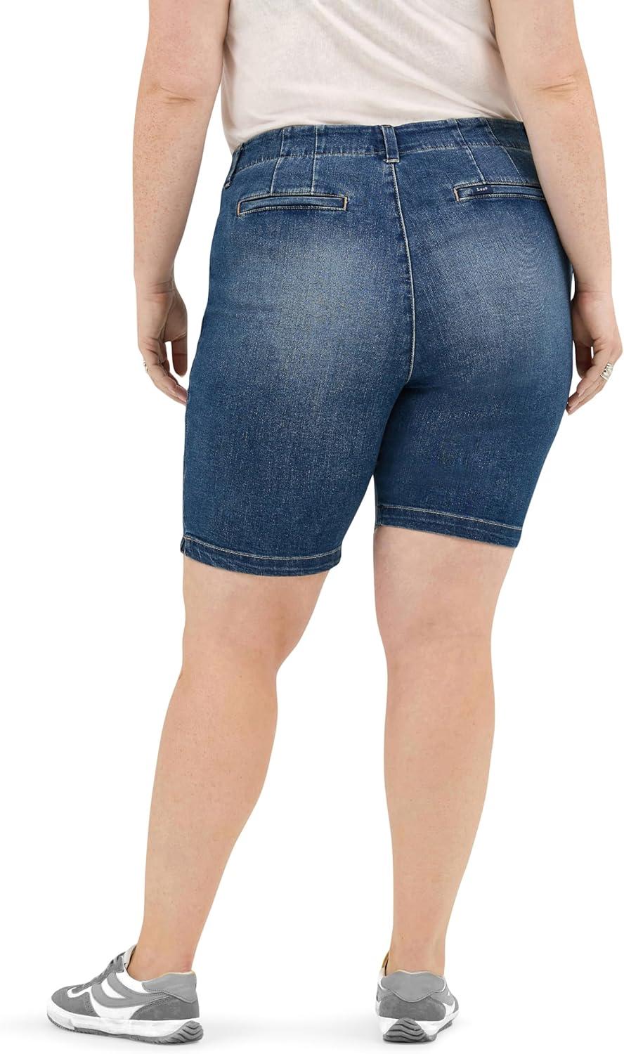 imageLee Womens Plus Size Legendary 9 Chino Bermuda ShortExpedition