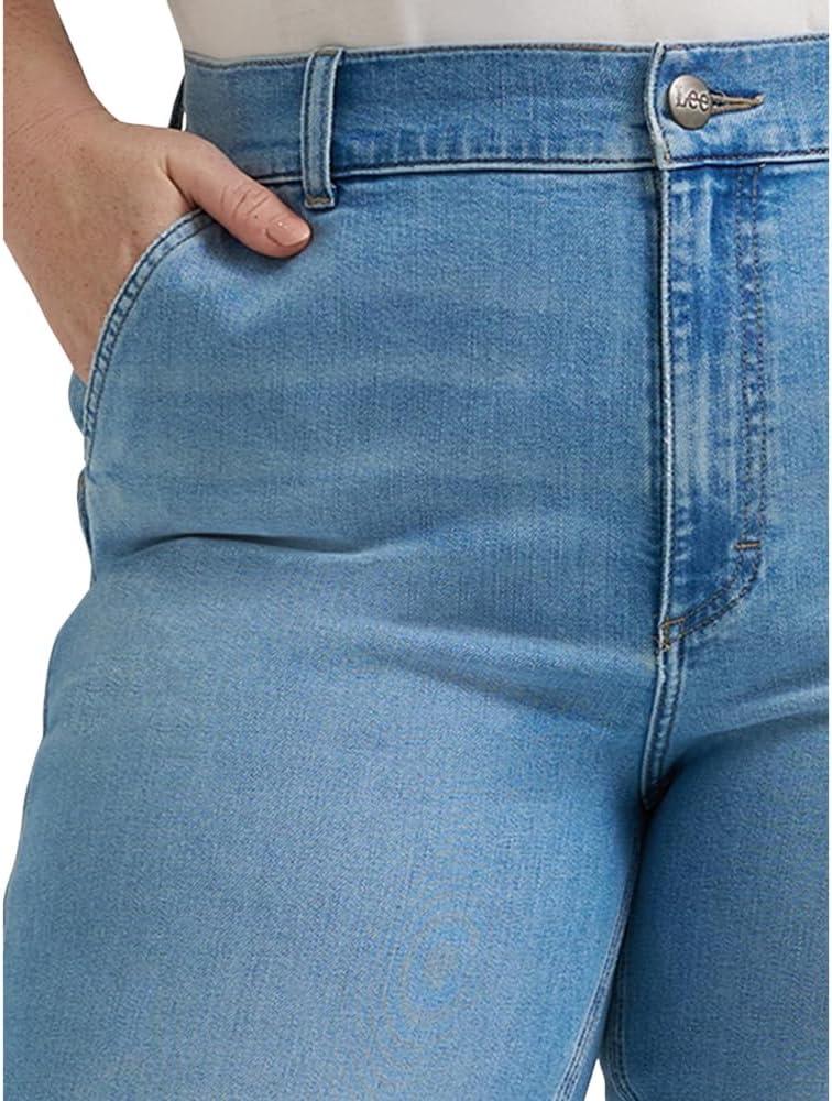 imageLee Womens Plus Size Legendary Aline JeanLight Theory