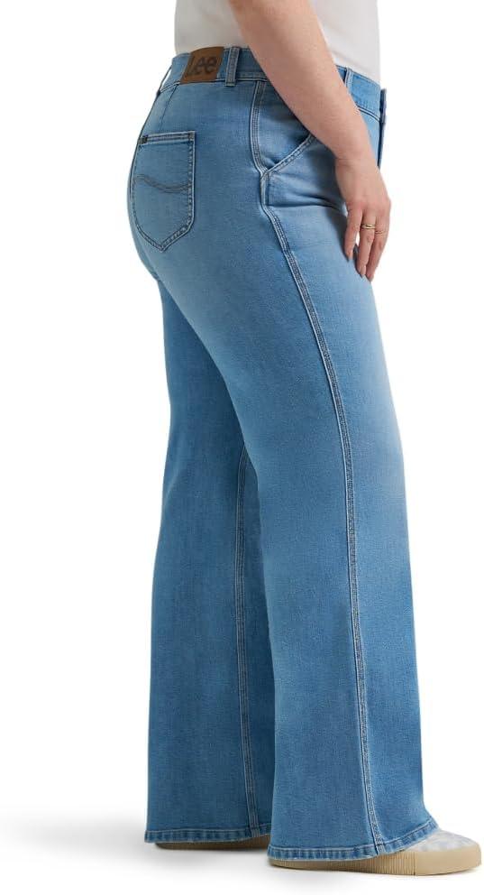 imageLee Womens Plus Size Legendary Aline JeanLight Theory