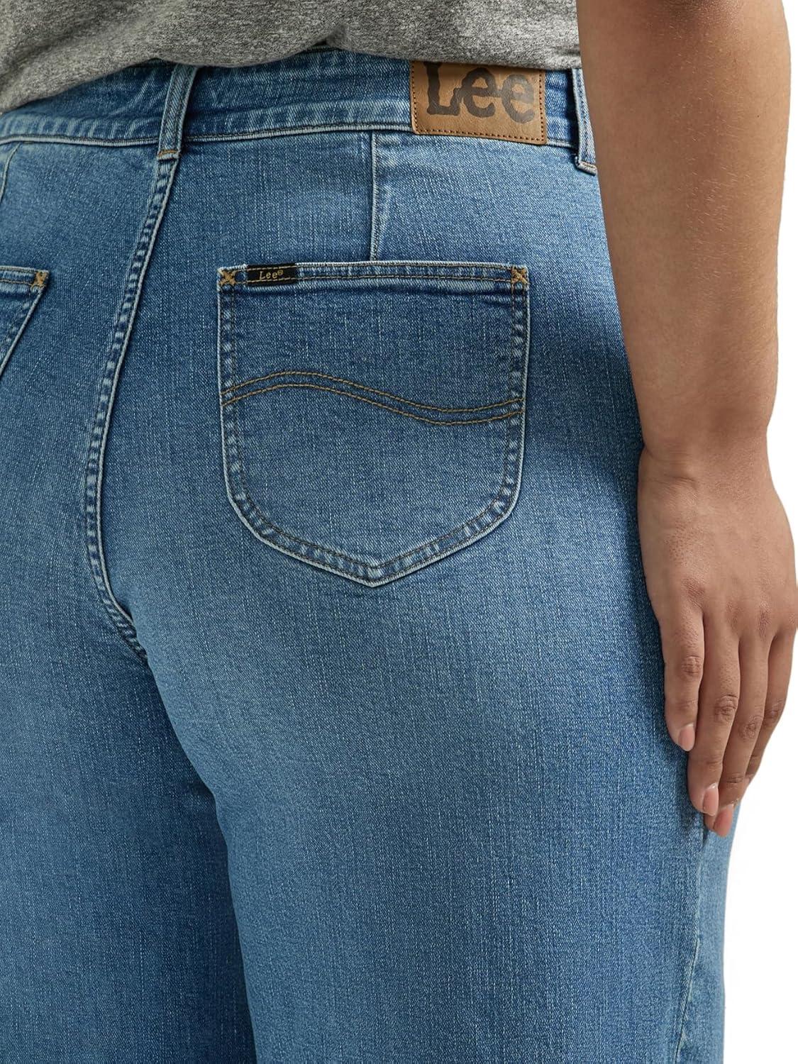 imageLee Womens Plus Size Legendary High Rise Trouser JeansElevated Retro