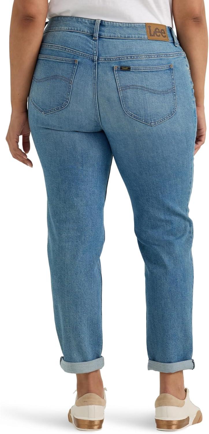 imageLee Womens Plus Size Legendary Mid Rise 90s Taper JeanLesson Learned