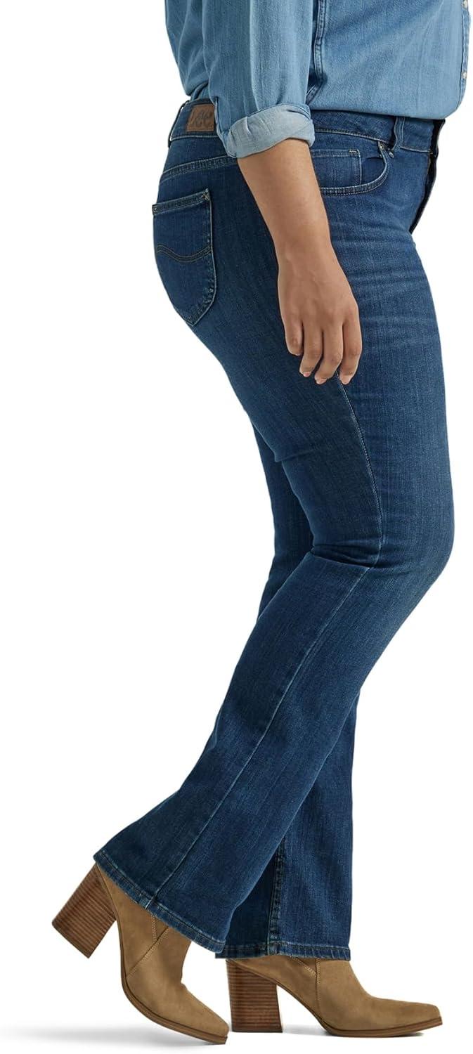 imageLee Womens Plus Size Legendary Mid Rise Bootcut JeanCompass