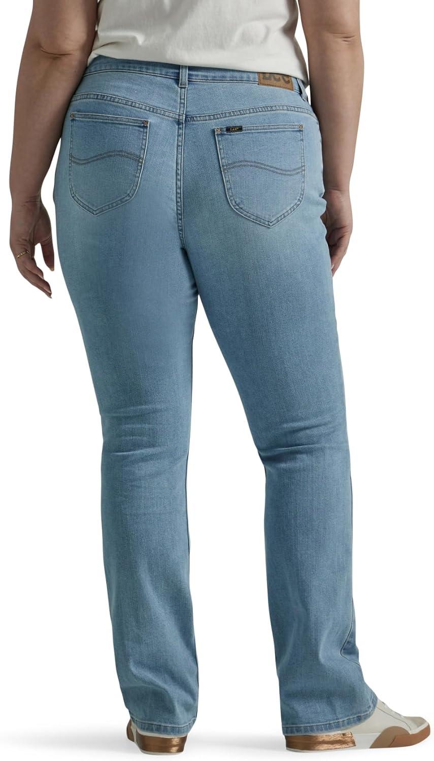 imageLee Womens Plus Size Legendary Mid Rise Bootcut JeanSkygazing
