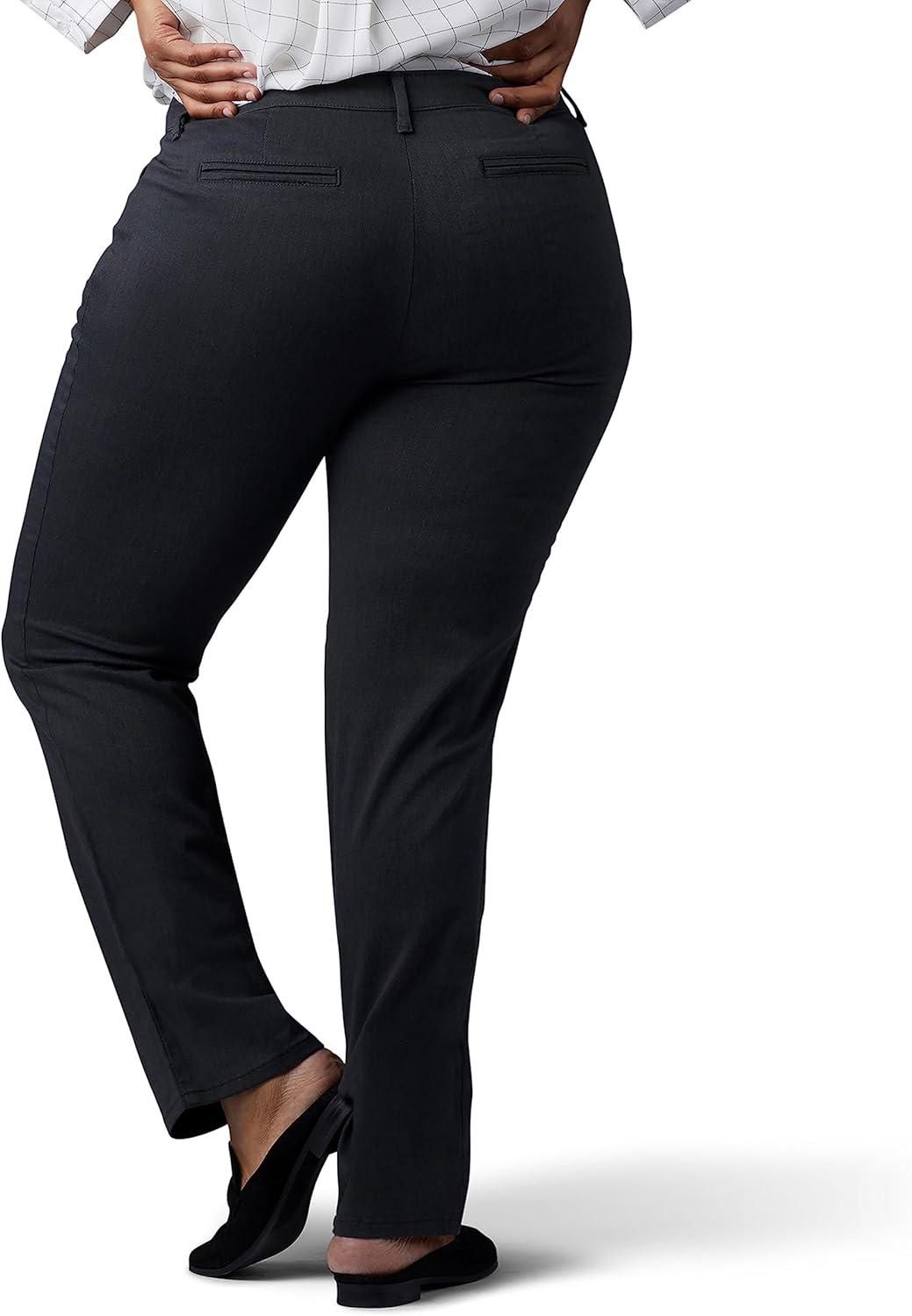 imageLee Womens Plus Size Relaxed Fit All Day Straight Leg PantCharcoal Heather