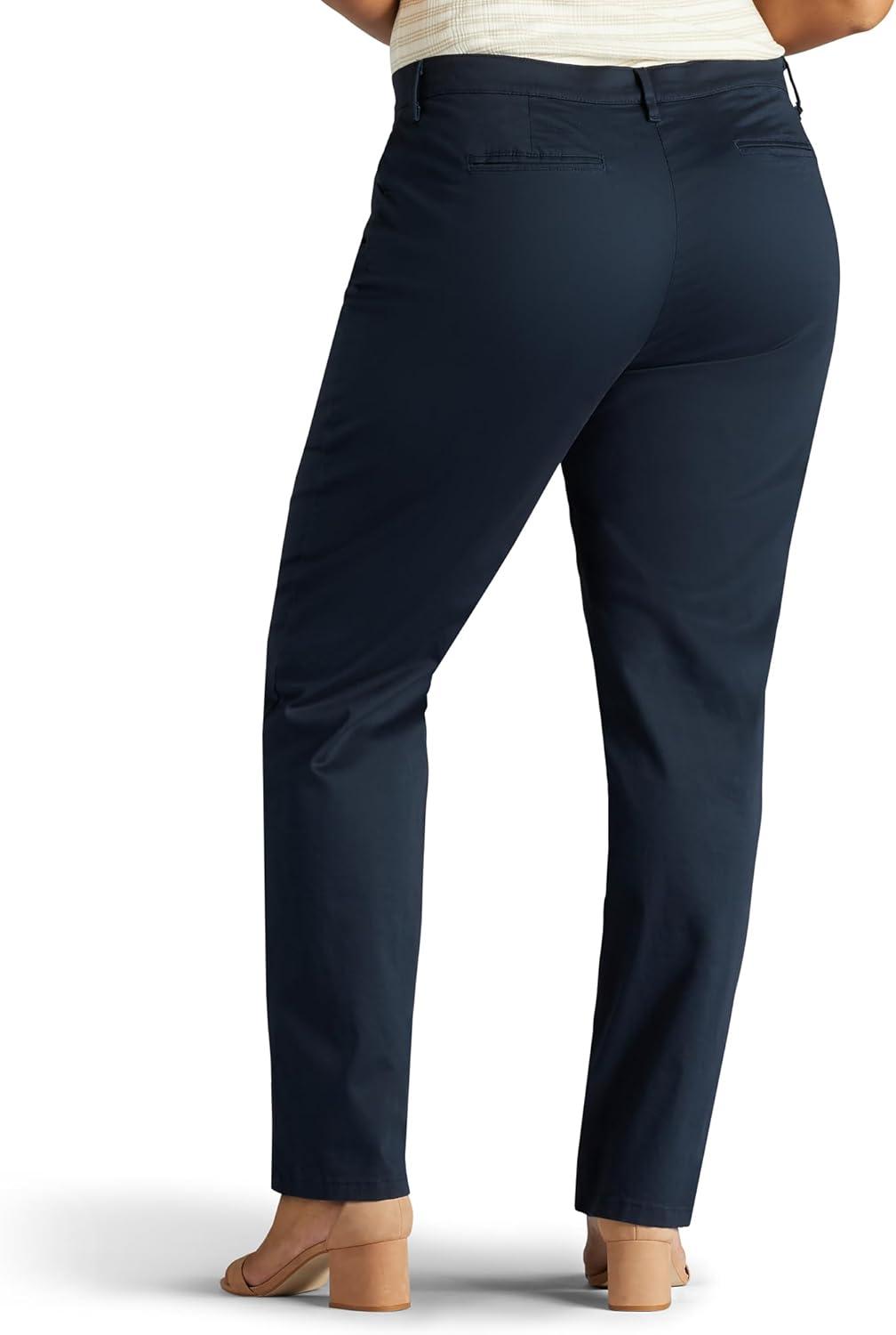 imageLee Womens Plus Size Relaxed Fit All Day Straight Leg PantImperial Blue