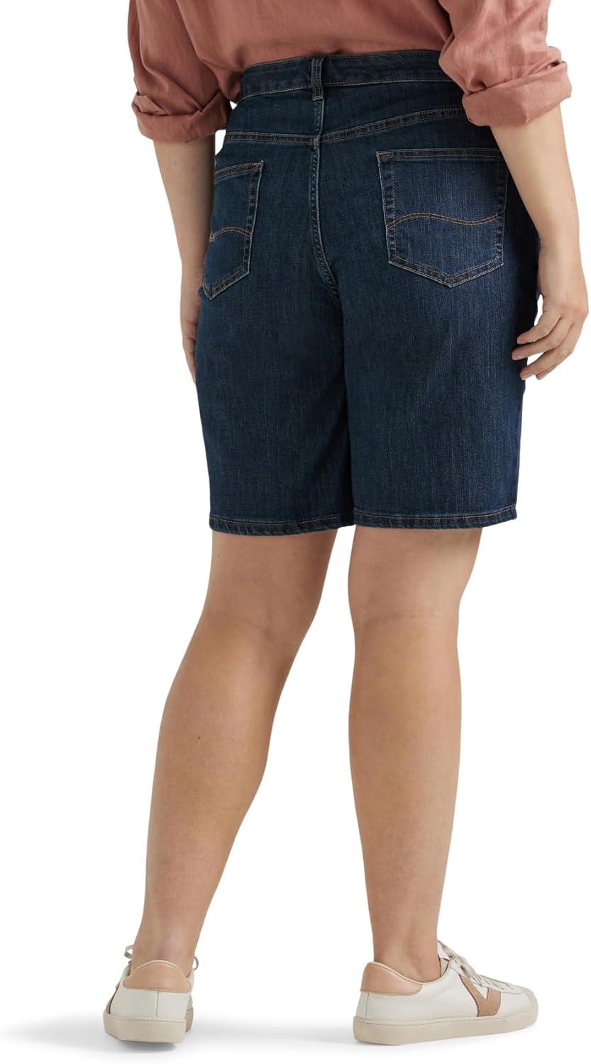 imageLee Womens Plus Size Relaxed Fit Bermuda ShortLagoon