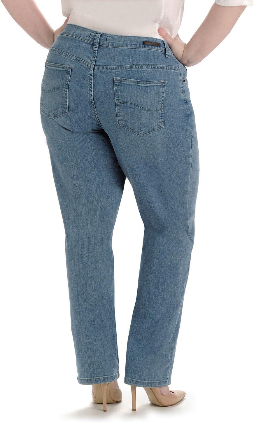 imageLee Womens Plus Size Relaxed Fit Straight Leg JeanAuthentic Houston