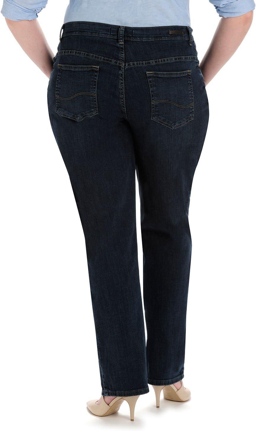 imageLee Womens Plus Size Relaxed Fit Straight Leg JeanAuthentic Nile