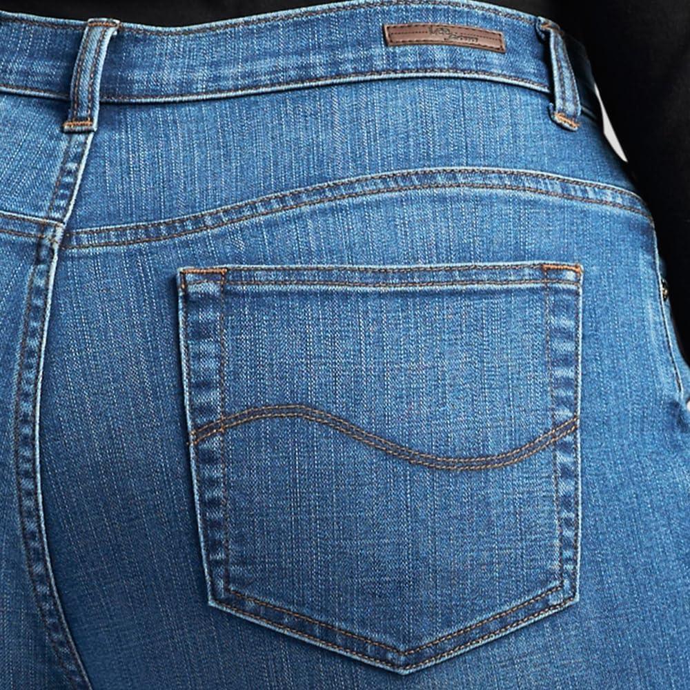 imageLee Womens Plus Size Relaxed Fit Straight Leg JeanMeridian