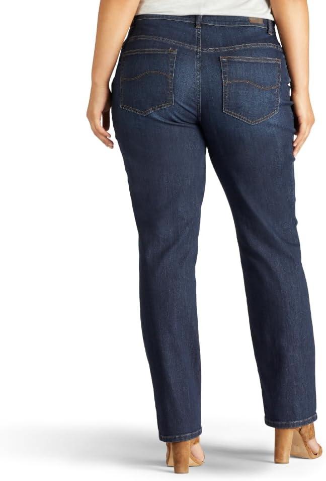 imageLee Womens Plus Size Relaxed Fit Straight Leg JeanVerona