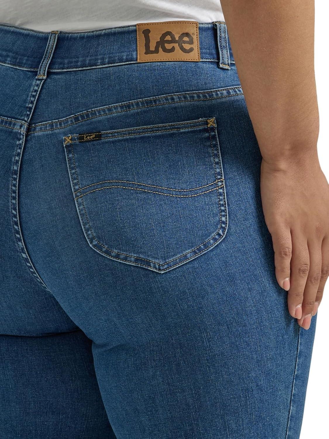 imageLee Womens Plus Size Ultra Lux Comfort with Flex Motion Skinny Leg Jean with Ever FitBlue Format