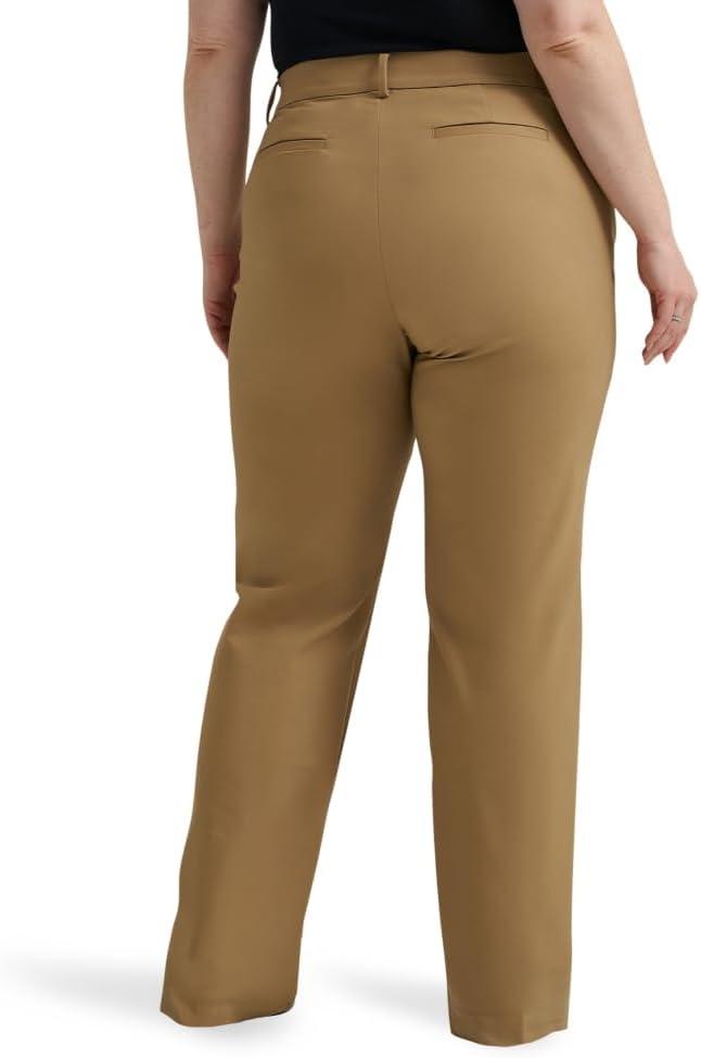imageLee Womens Plus Size Ultra Lux Comfort with Flex Motion Trouser PantKhaki