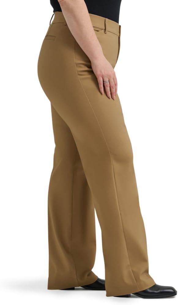 imageLee Womens Plus Size Ultra Lux Comfort with Flex Motion Trouser PantKhaki