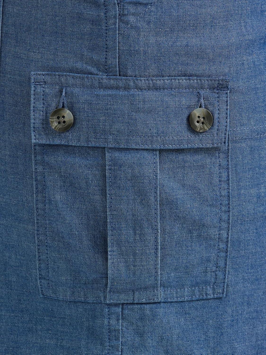 imageLee Womens Plus Size Ultra Lux Comfort with Flex To Go Cargo SkortChambray