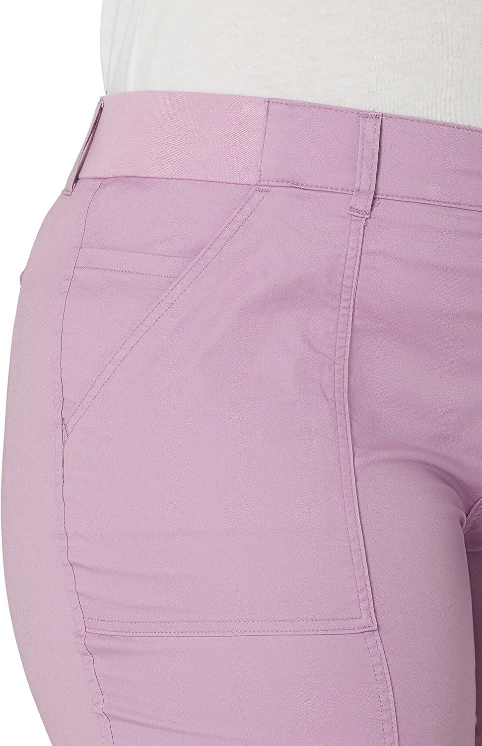 imageLee Womens Plus Size Ultra Lux Comfort with Flextogo Utility Skimmer Capri PantPlum