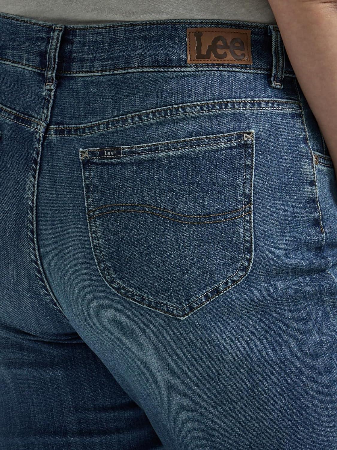 imageLee Womens Regular Fit Straight Leg JeanSeattle