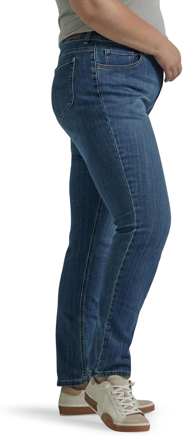 imageLee Womens Regular Fit Straight Leg JeanSeattle