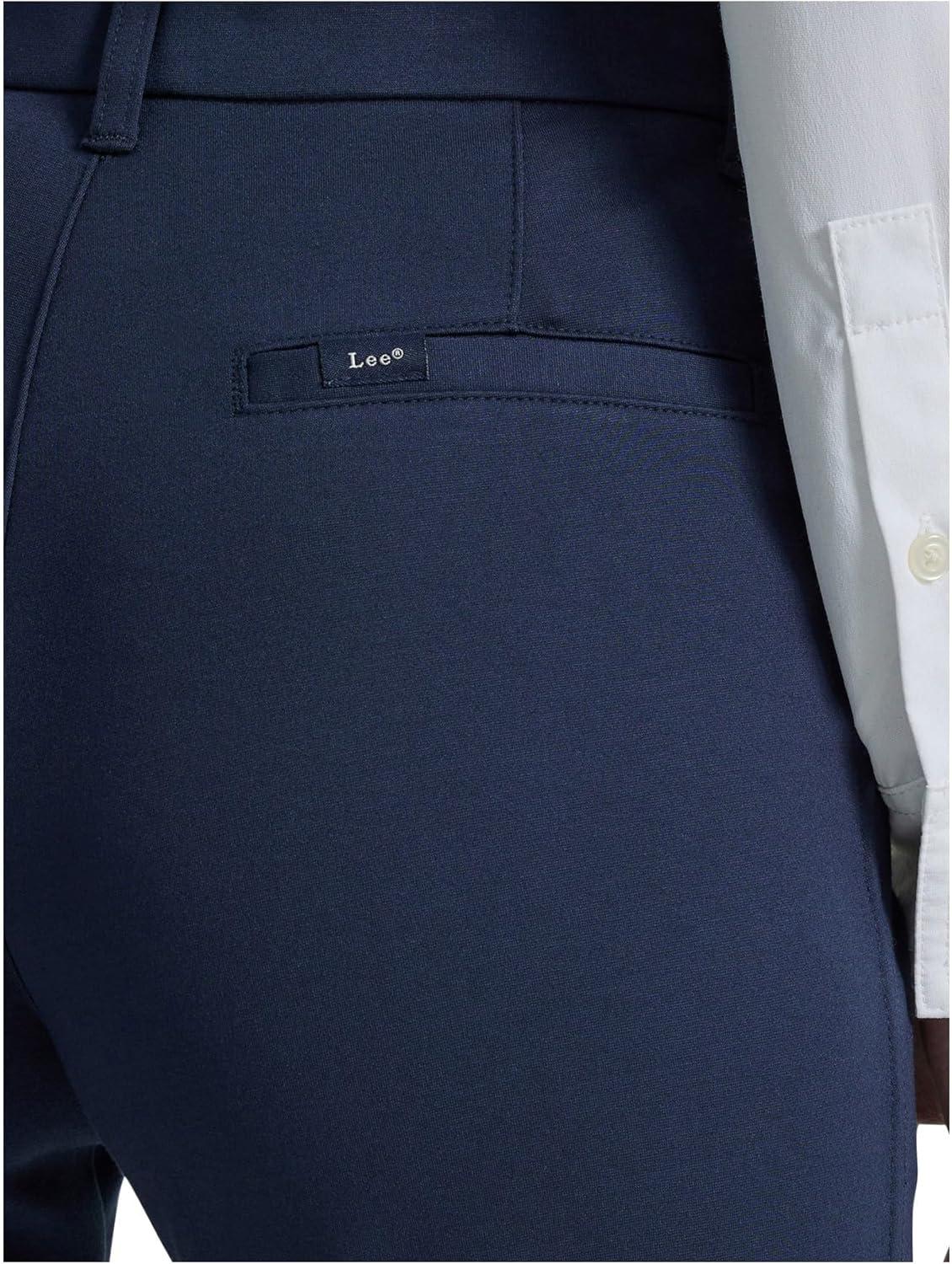 imageLee Womens Ultra Lux Comfort Any Wear Straight Leg PantEmperor Navy