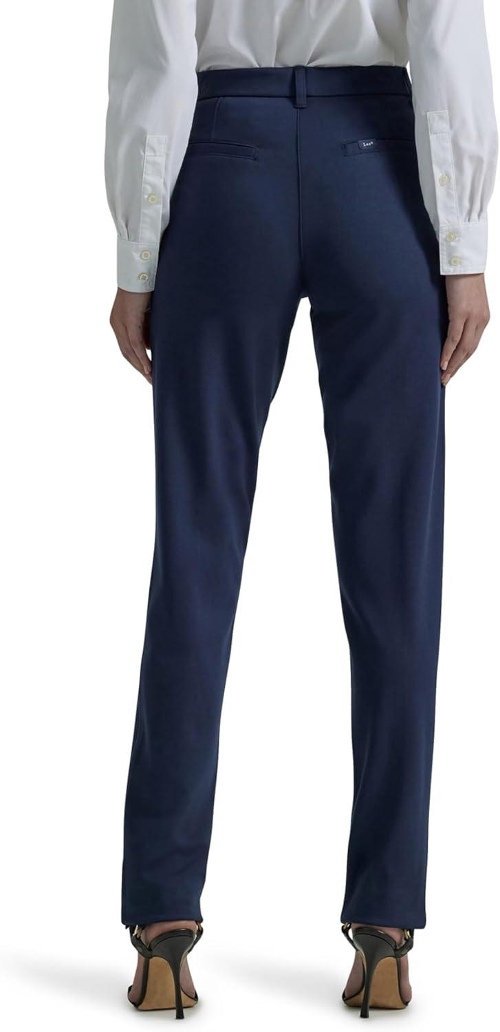 imageLee Womens Ultra Lux Comfort Any Wear Straight Leg PantEmperor Navy