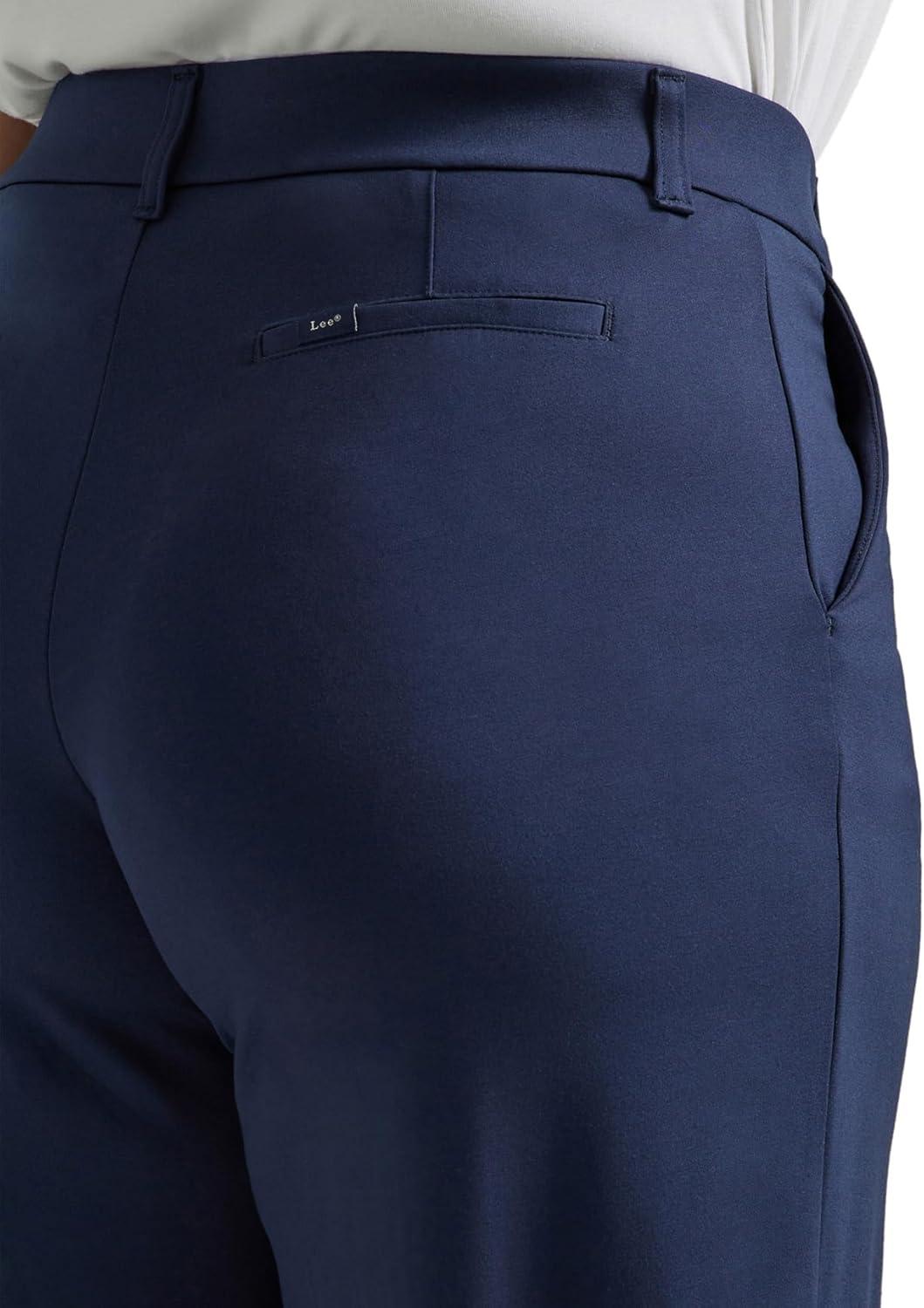 imageLee Womens Ultra Lux Comfort Any Wear Wide Leg PantEmperor Navy