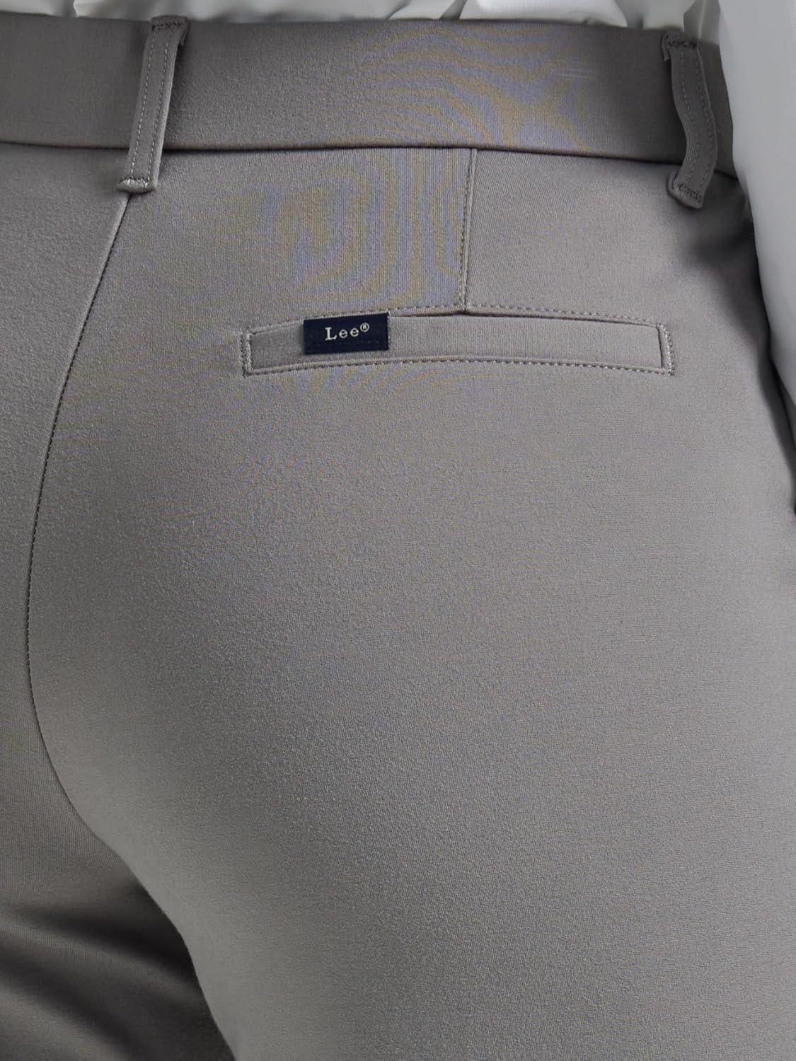 imageLee Womens Ultra Lux Comfort Any Wear Wide Leg PantHd Gray