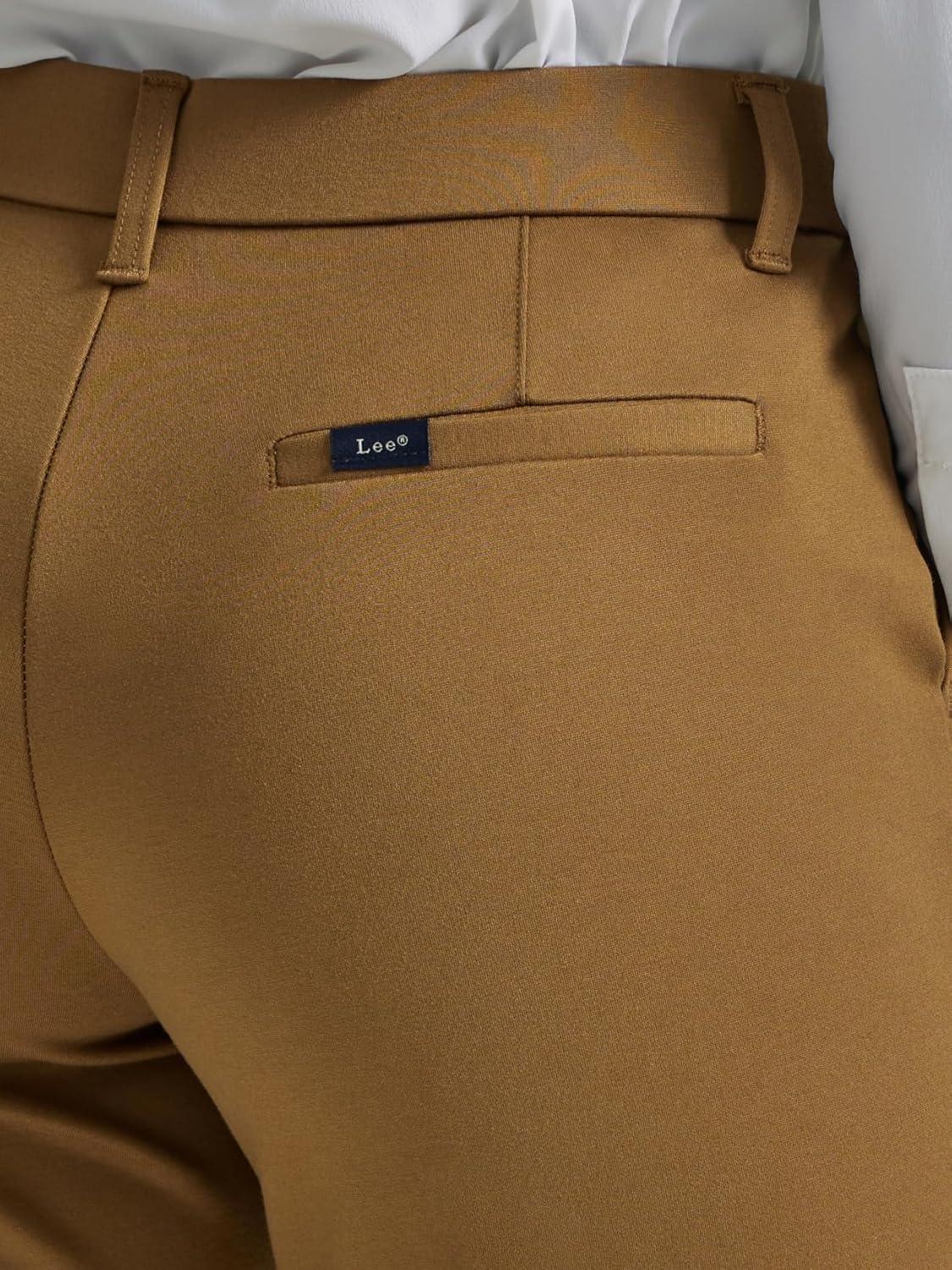 imageLee Womens Ultra Lux Comfort Any Wear Wide Leg PantTumbleweed