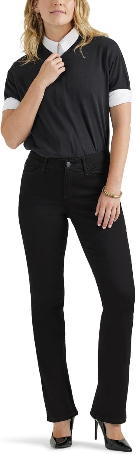 imageLee Womens Ultra Lux Comfort with Flex Motion Bootcut JeanBlack