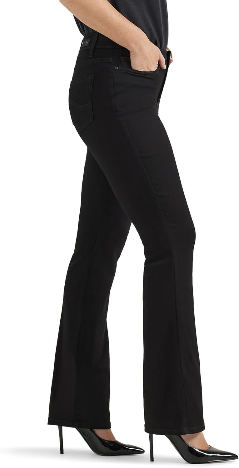 imageLee Womens Ultra Lux Comfort with Flex Motion Bootcut JeanBlack