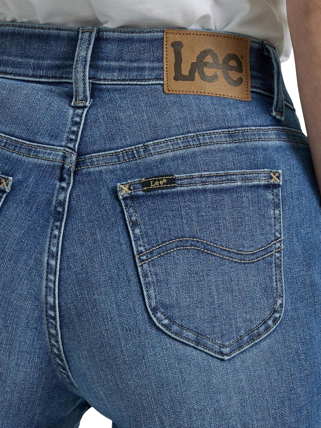 imageLee Womens Ultra Lux Comfort with Flex Motion Bootcut JeanIndigo Facet