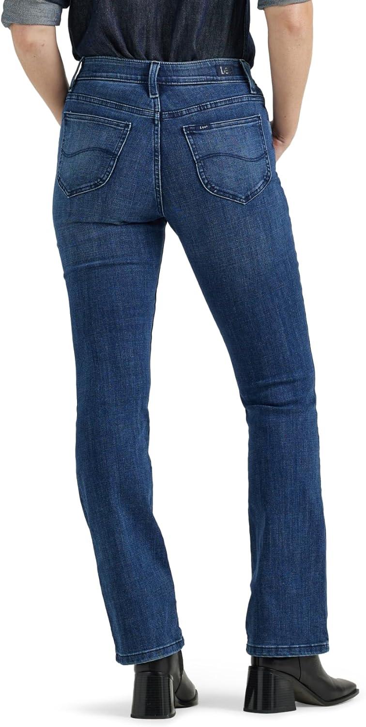 imageLee Womens Ultra Lux Comfort with Flex Motion Bootcut JeanOpen Seas