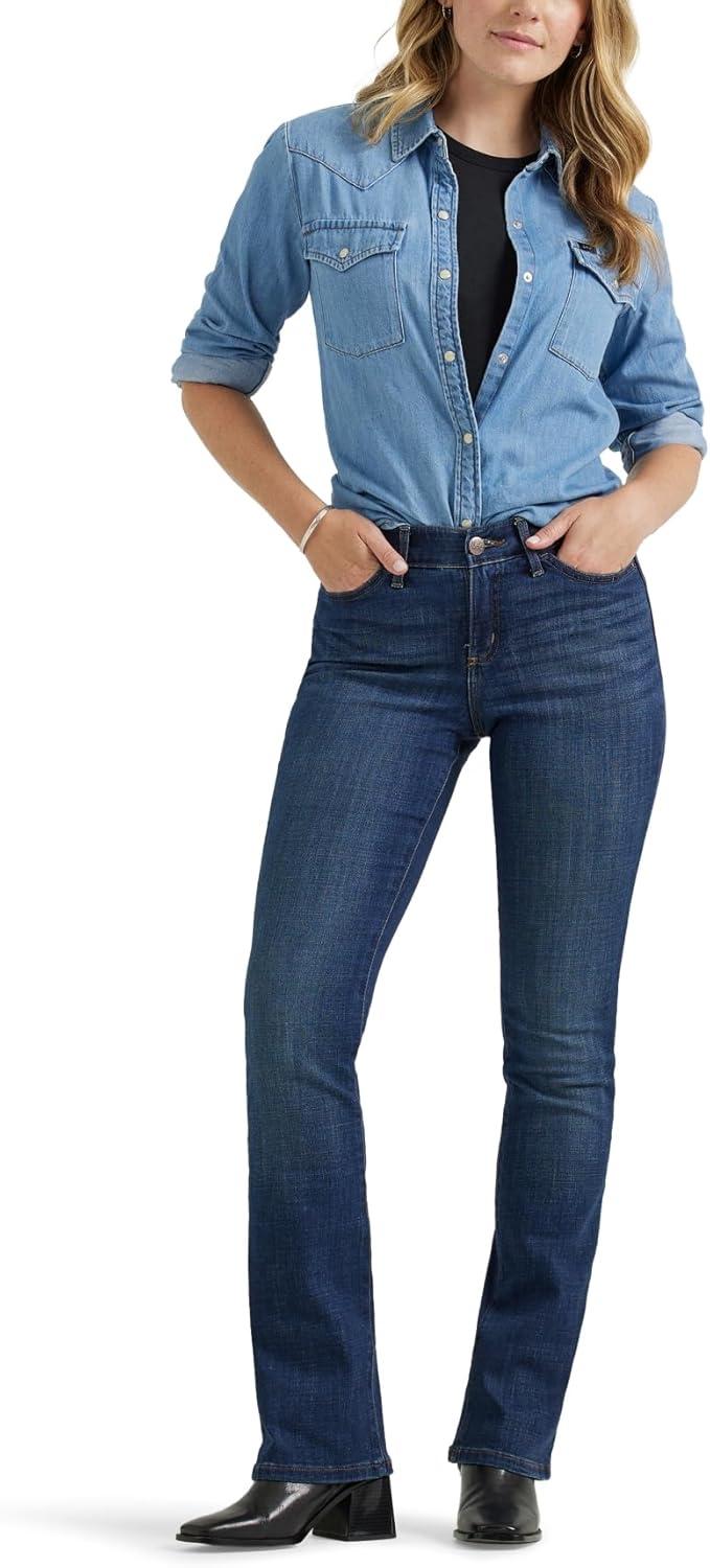 imageLee Womens Ultra Lux Comfort with Flex Motion Bootcut JeanRoyal Chakra