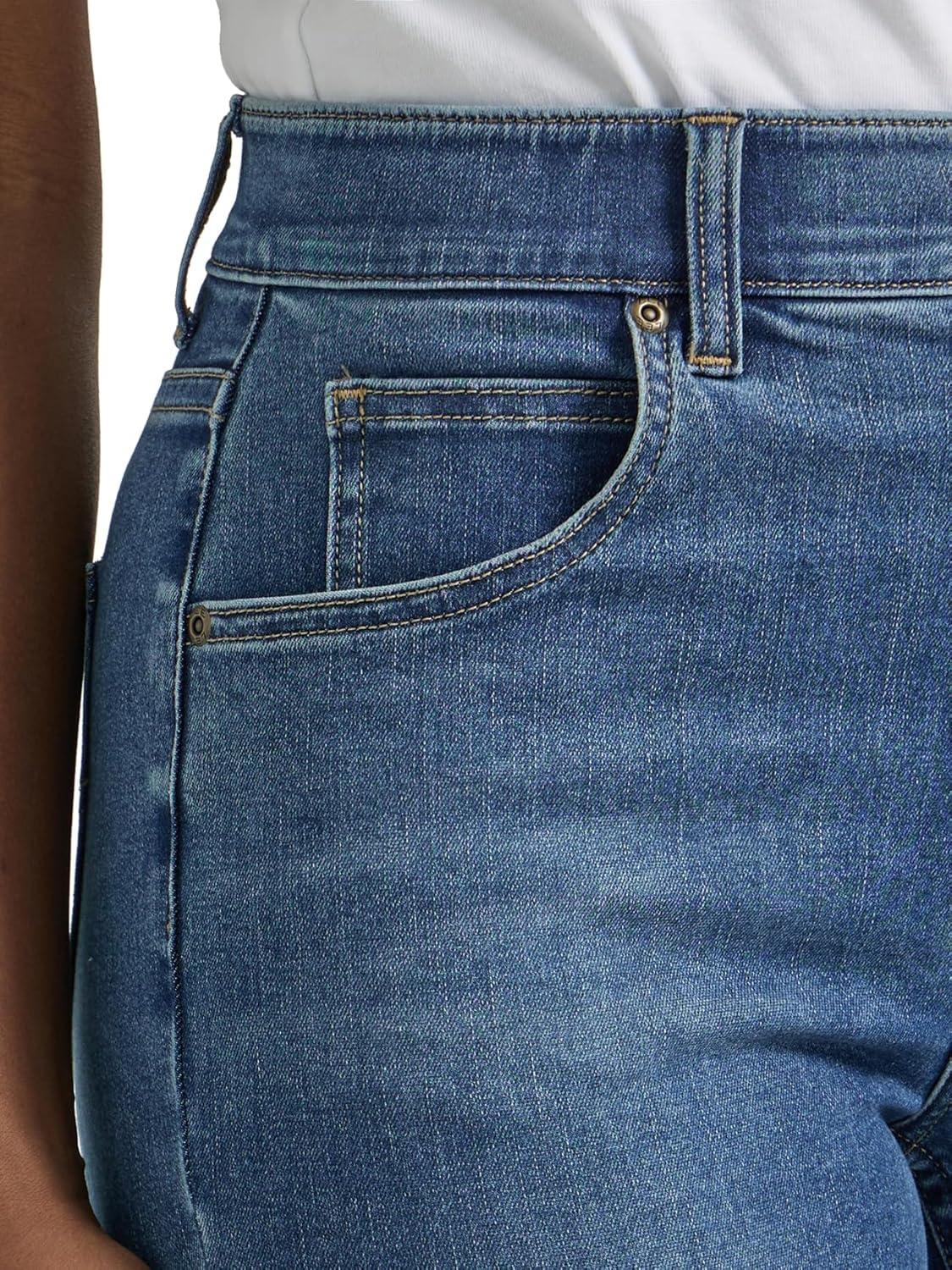 imageLee Womens Ultra Lux Comfort with Flex Motion Skinny Leg Jean with Ever FitBlue Format