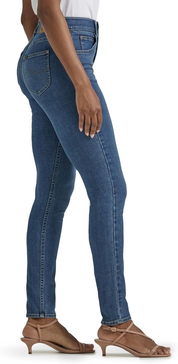imageLee Womens Ultra Lux Comfort with Flex Motion Skinny Leg Jean with Ever FitBlue Format